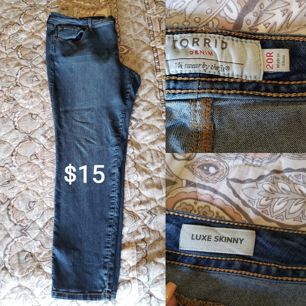 Torrid Luxe Skinny, sz 20